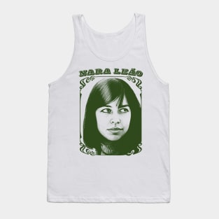 Nara Leão \/\ Retro Original Fan Art Design Tank Top